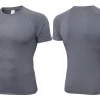 Men's running t-shirts Gym compression shirt Quick drying Stretch sportswear Top 629 5
