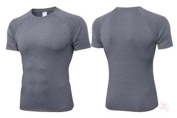 Men's running t-shirts Gym compression shirt Quick drying Stretch sportswear Top 629 5