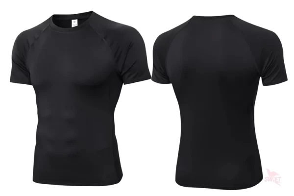 Men's running t-shirts Gym compression shirt Quick drying Stretch sportswear Top 629