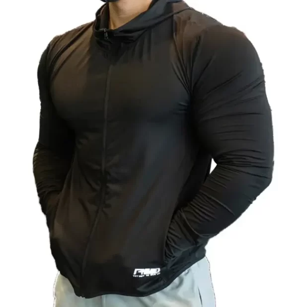 Rashguard Tracksuit Sun Protection Sports Set for Outdoor Use, Long Sleeve Sports Jacket with UV Protection 4