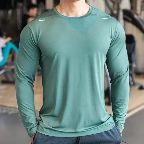 Rashguard clothing for surfing at the seaside casual dri fit gym wear for summer 3