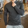 Sun Protection Rash Guard Shirt for Surfing Compression Shirt Tight Long Sleeve Sportswear 11