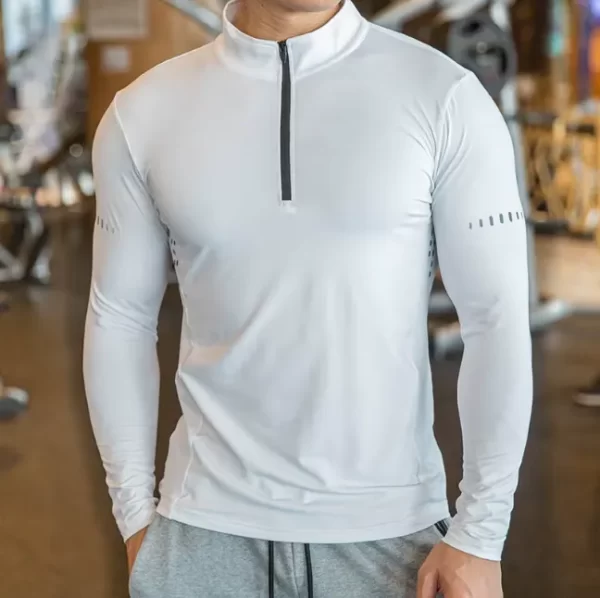 Sun Protection Rash Guard Shirt for Surfing Compression Shirt Tight Long Sleeve Sportswear 18