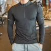 Sun Protection Rash Guard Shirt for Surfing Compression Shirt Tight Long Sleeve Sportswear 2