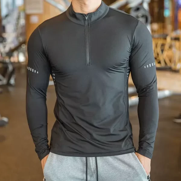 Sun Protection Rash Guard Shirt for Surfing Compression Shirt Tight Long Sleeve Sportswear 2