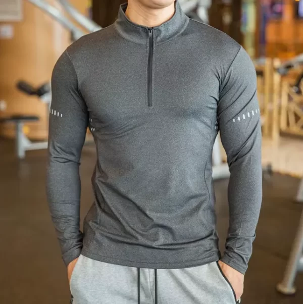 Sun Protection Rash Guard Shirt for Surfing Compression Shirt Tight Long Sleeve Sportswear 3