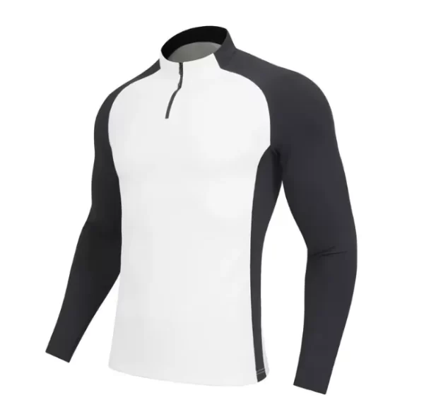 Training sweatshirt for autumn and winter casual gym wear solid color S9885 3