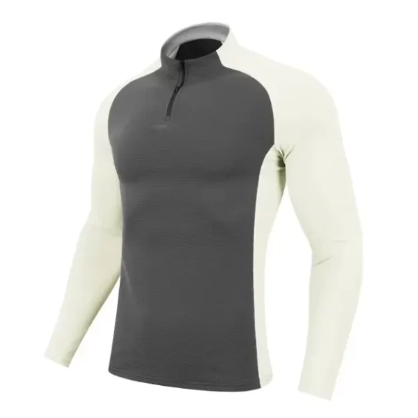 Training sweatshirt for autumn and winter casual gym wear solid color S9885