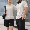 Unisex Dri Fit Training T-Shirt Breathable Short Sleeve Coolmax Sportswear for Outdoor Workouts 3