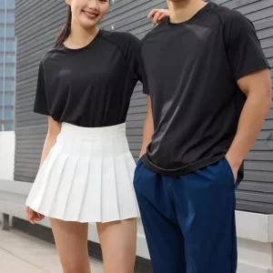 Unisex Dri Fit Training T-Shirt Breathable Short Sleeve Coolmax Sportswear for Outdoor Workouts 5