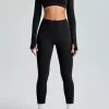 Yoga Clothes Gym Set for Women Workout Sports Top Butt Lifting High Waist Leggings Fitness Training Suit TM0218