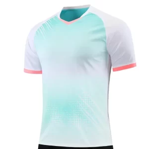 Cheap retro green and white soccer jersey models training jersey Z110