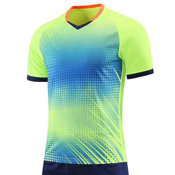 Cheap retro green and white soccer jersey models training jersey Z110-7