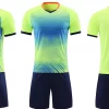 Cheap retro green and white soccer jersey models training jersey Z110-8