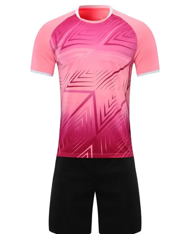 Original soccer jerseys from China wholesale red and black soccer jerseys Z109-10