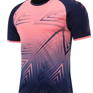 Original soccer jerseys from China wholesale red and black soccer jerseys Z109-4