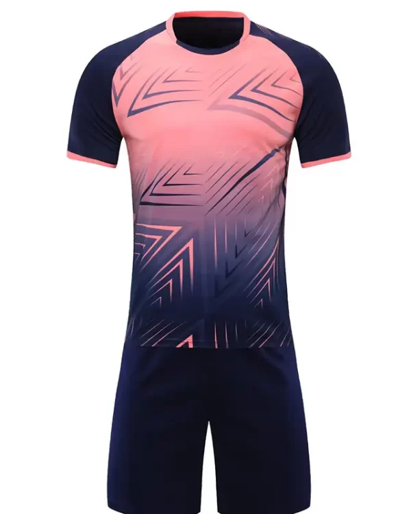 Original soccer jerseys from China wholesale red and black soccer jerseys Z109-5