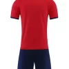 Original soccer jerseys from China wholesale red and black soccer jerseys Z109-9