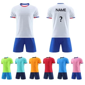Short sleeve soccer jersey football training jerseys soccer jerseys manufacturer 6333-7