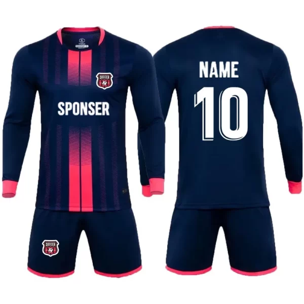 Soccer jersey set for men women and children quick-drying soccer tracksuit jerseys M8640-42