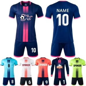 Soccer jersey set for men women and children quick-drying soccer tracksuit jerseys M8640-43