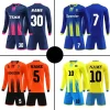 Soccer jersey set for men women and children quick-drying soccer tracksuit jerseys M8640-46