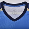 Suppliers of navy blue and yellow soccer jerseys imported soccer jerseys 8650-13