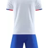 Wholesale soccer jerseys green and white soccer jersey sets 6333-1