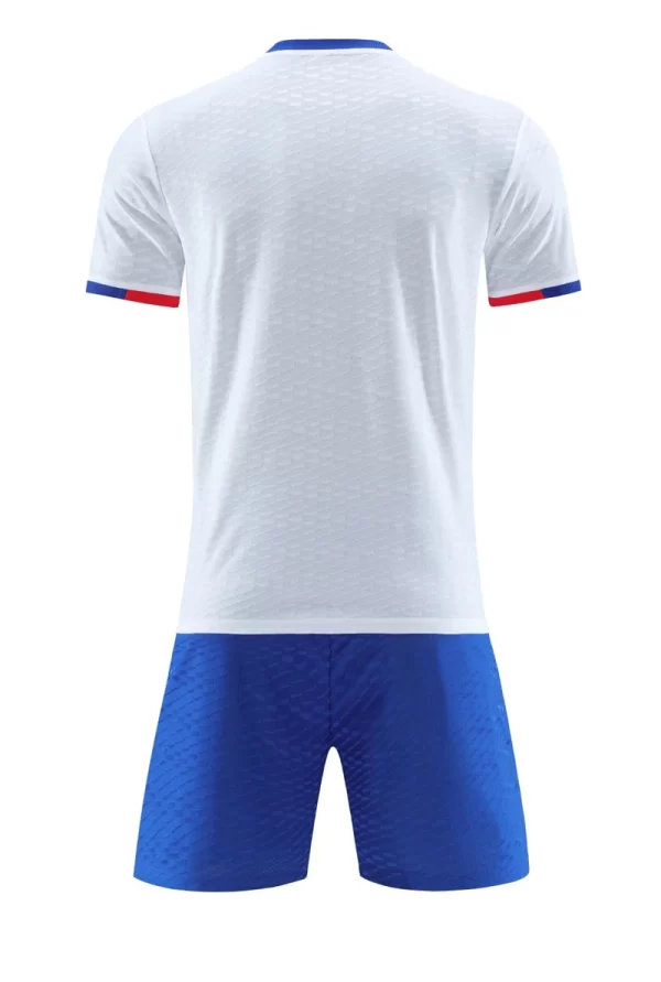 Wholesale soccer jerseys green and white soccer jersey sets 6333-1