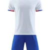 Wholesale soccer jerseys green and white soccer jersey sets 6333-3