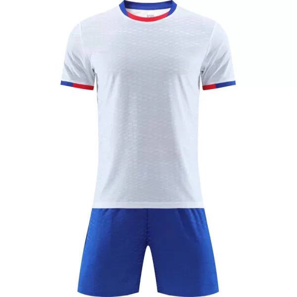 Wholesale soccer jerseys green and white soccer jersey sets 6333-9