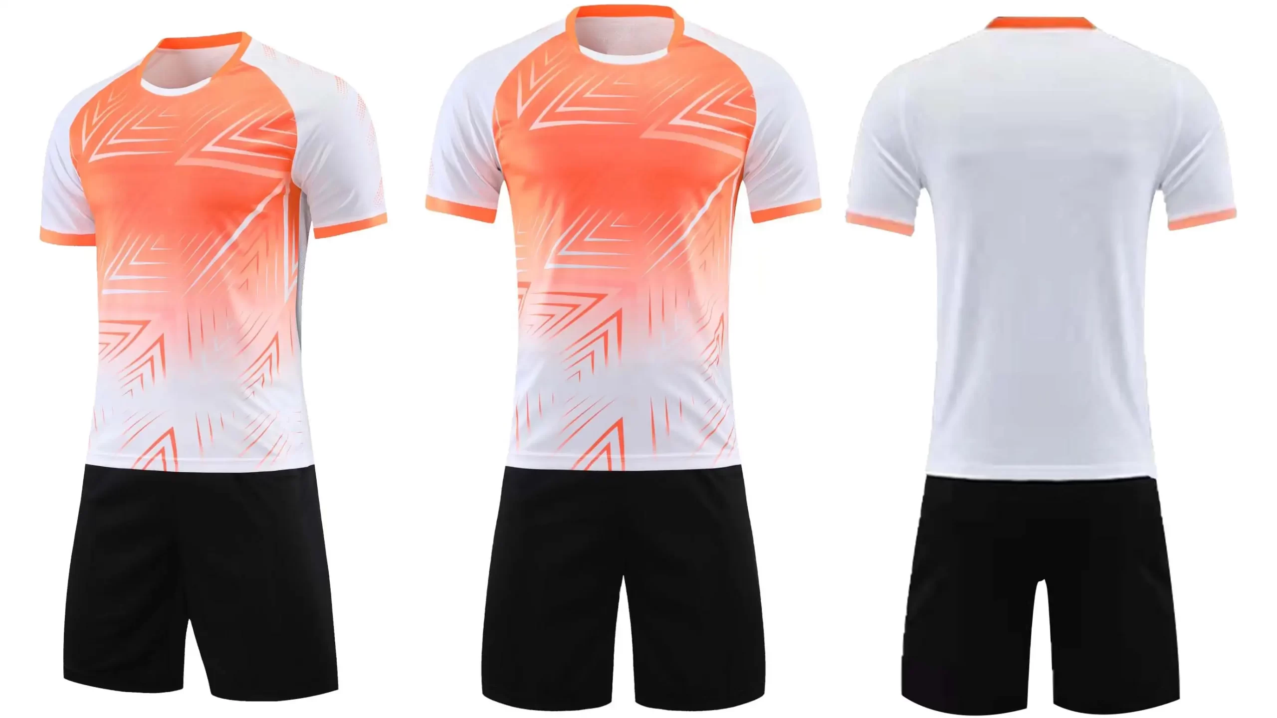 Wholesale Football Jersey and Shorts Set Custom Soccer Uniforms for Men Women & Kids Team Training Sportswear Kits